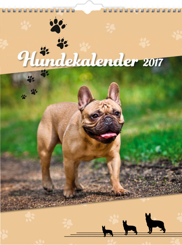 VÆGKALENDER HUNDE  2017 MAYLAND