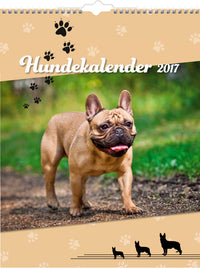 VÆGKALENDER HUNDE  2017 MAYLAND