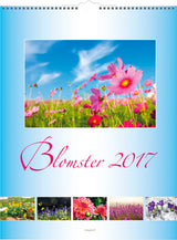VÆGKALENDER BLOMSTER  2017 MAYLAND
