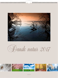 VÆGKALENDER DANSK NATUR  2017 MAYLAND