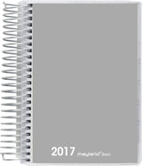 BASIC SPIRALKALENDER 1 DAG ENFARVET  2017 MAYLAND