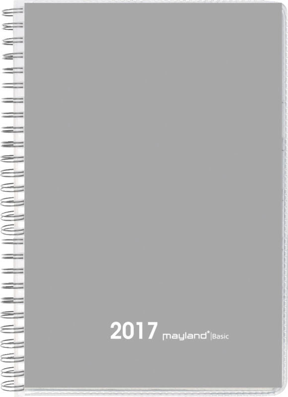BASIC A5 UGEKALENDER ENFARVET  2017 MAYLAND