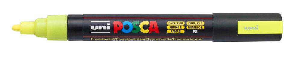 Paintmarker Uni POSCA pc-5m fluo gul