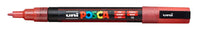 Paintmarker Uni Posca Pc-3Ml Glitter Rød