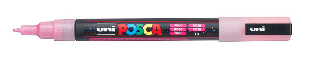 Paintmarker Uni Posca Pc-3Ml Glitter Pink
