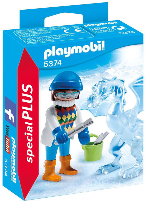 5374 PLAYMOBIL  BILLEDHUGGER, ISSKULPTUR