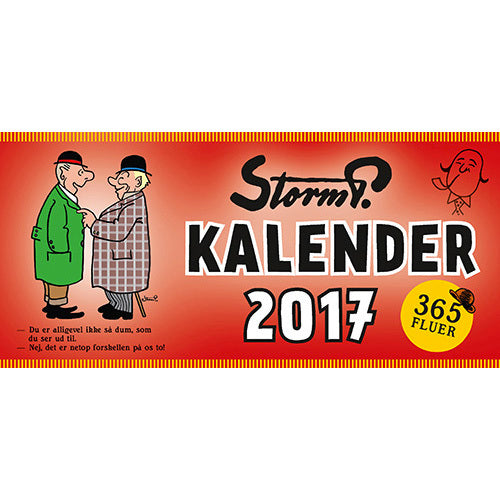 Storm P. kalender 2017 - 366 fluer