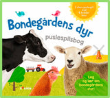 Bondegårdens dyr - puslespilsbog