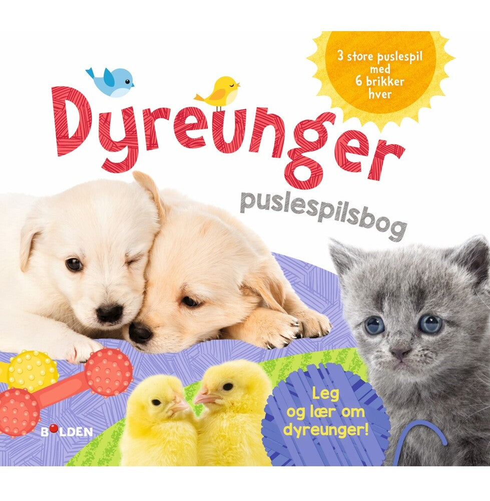 Dyreunger - puslespilsbog