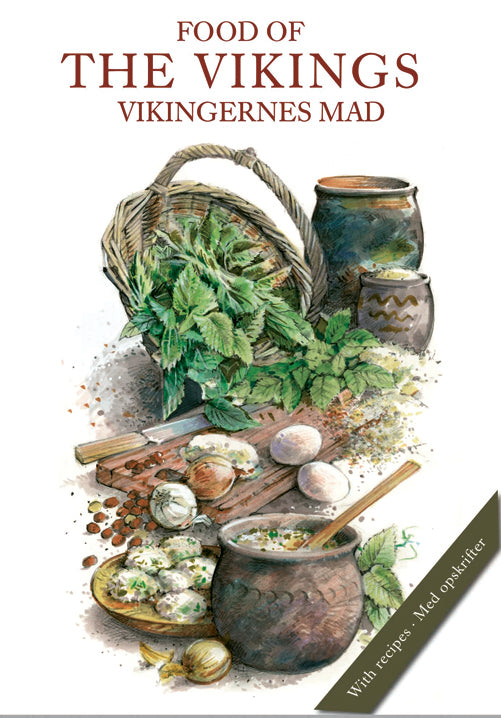 Vikingernes mad - FOOD of the VIKINGS -  Kortmappe med opskrifter