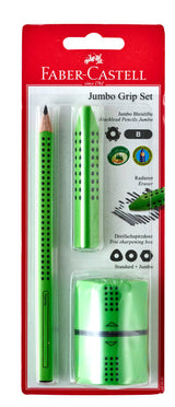 Blistersæt Faber-c. jumbo grip lime b