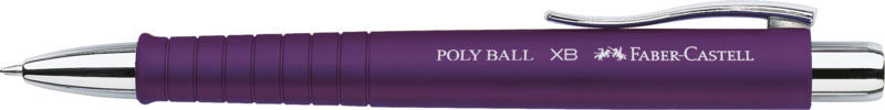 KUGLEPEN Faber-Castell POLY BALL LILLA