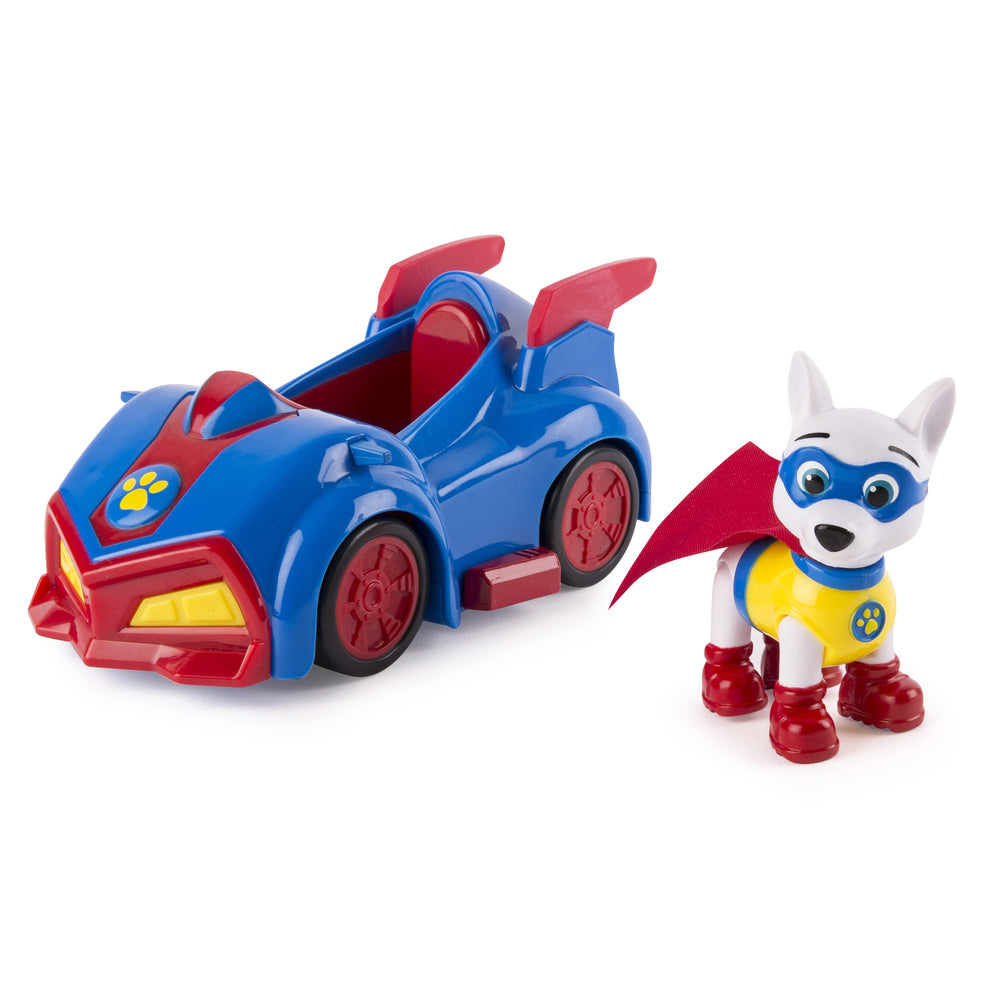 PAW PATROL FIGUR MED KØRETØJ ASS