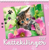 VÆGKALENDER 2017 KATTE 16X16 CM