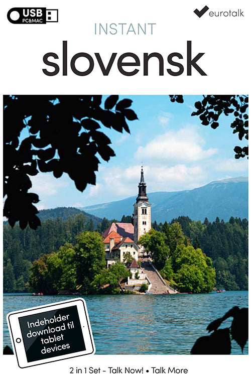 Slovensk begynder- og parlørkursus USB & download