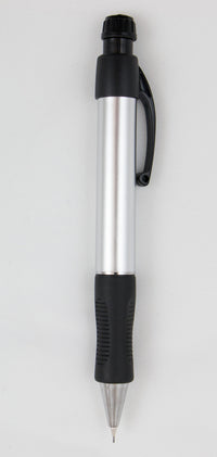 Pencil 0,5 plastik sølv