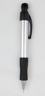 Pencil 0,5 plastik sølv