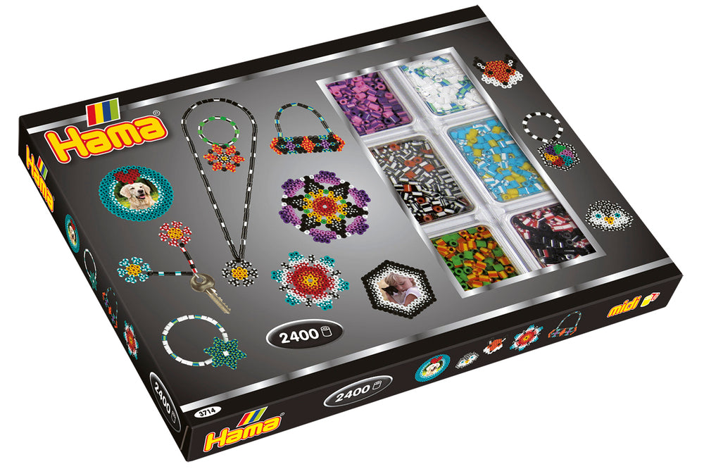 HAMA MIDI AKTIVITETSÆSKE STRIBET PERLER