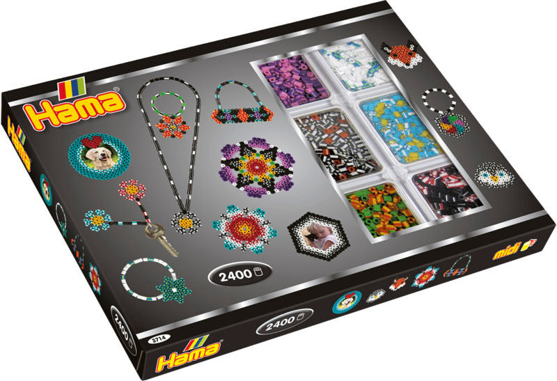 HAMA MIDI AKTIVITETSÆSKE STRIBET PERLER