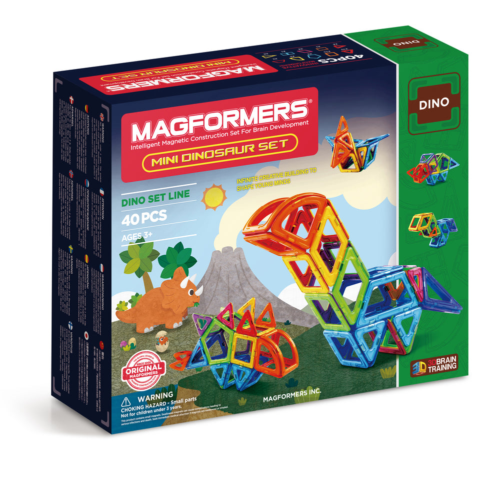 MAGFORMERS MINI DINOSAUR SÆT