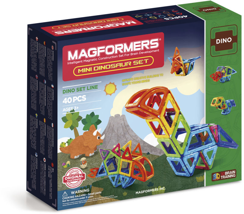 MAGFORMERS MINI DINOSAUR SÆT