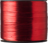 GAVEBÅND METALLIC RØD 10 MM X 91 METER