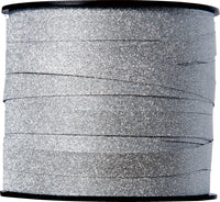 GAVEBÅND GLITTER SØLV 10 MM X 50 M