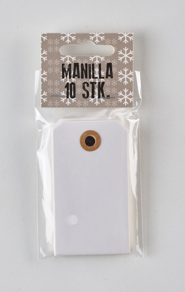 MANILLA HVID 10 STK