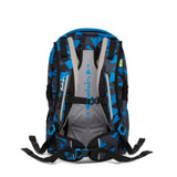 SKOLETASKE SATCH SLEEK BLUE TRIANGLE