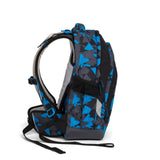SKOLETASKE SATCH SLEEK BLUE TRIANGLE