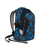 SKOLETASKE SATCH SLEEK BLUE TRIANGLE