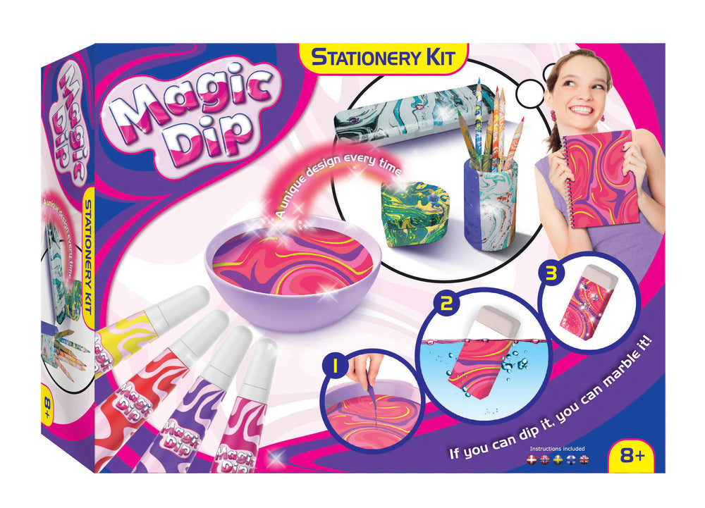 MAGIC DIP STATIONERY SET