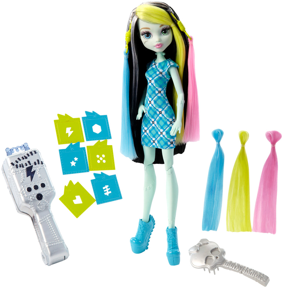 MONSTER HIGH FRANKIE UV HAIRPLAY DOLL