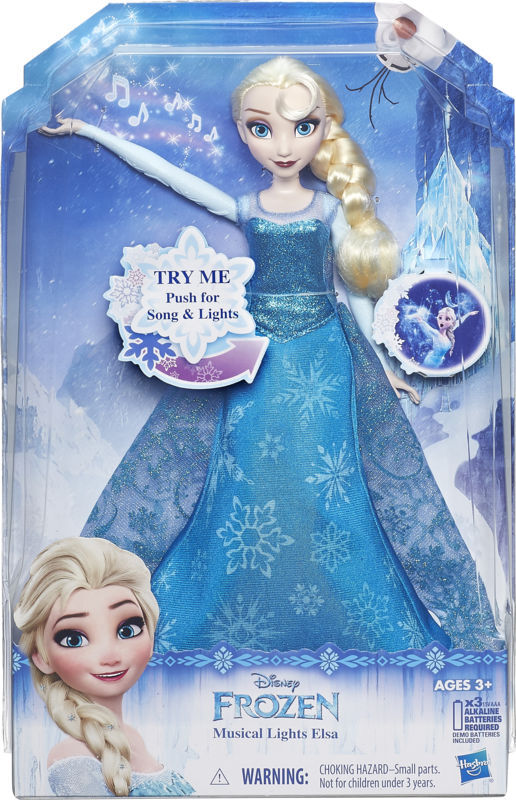 SINGING FASHION DOLL ELSA