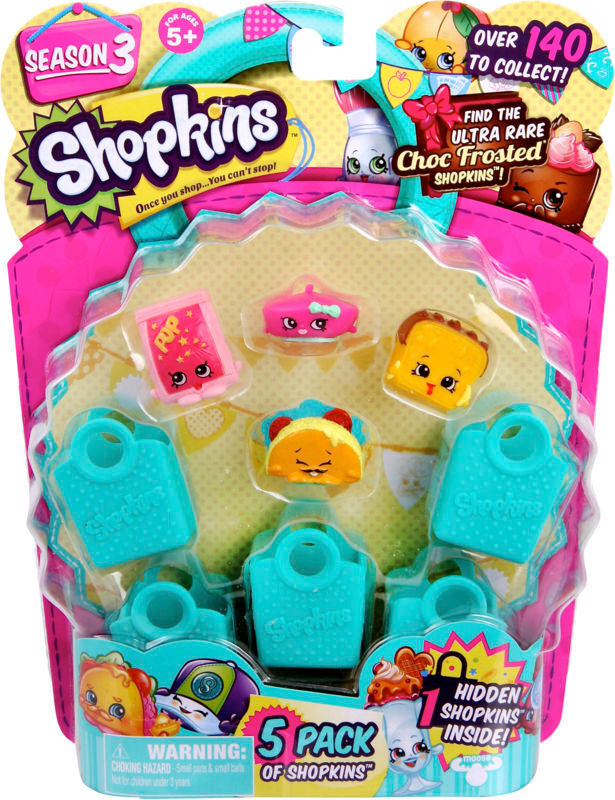 SHOPKINS 5 PACK (S3)