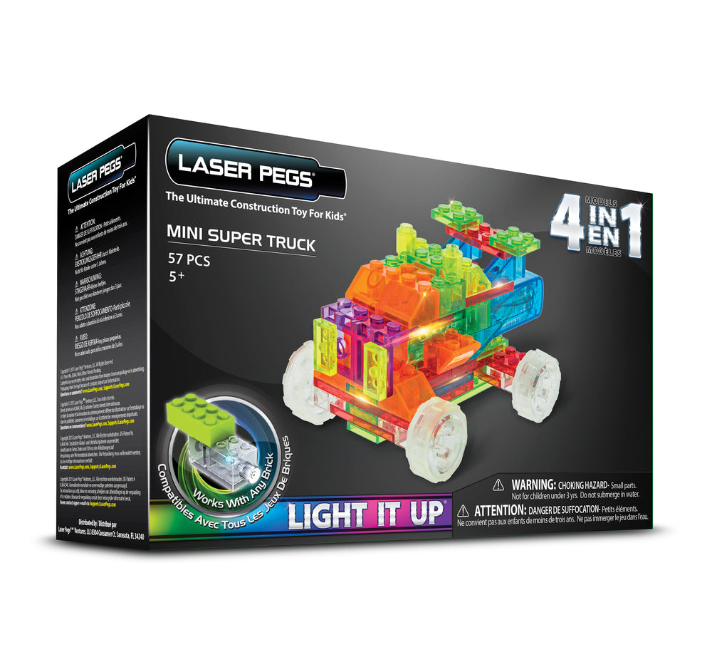 4-I-1 SUPER TRUCKS LASER PEGS