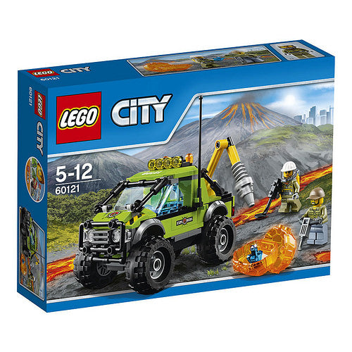 60121 LEGO CITY VOLCANO EXPLORERS VULKAN-EKSPEDITIONSLASTBIL