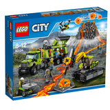 60124 LEGO CITY VOLCANO EXPLORERS VULKAN-EKSPEDITIONSBASE