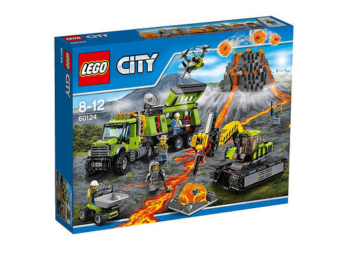 60124 LEGO CITY VOLCANO EXPLORERS VULKAN-EKSPEDITIONSBASE