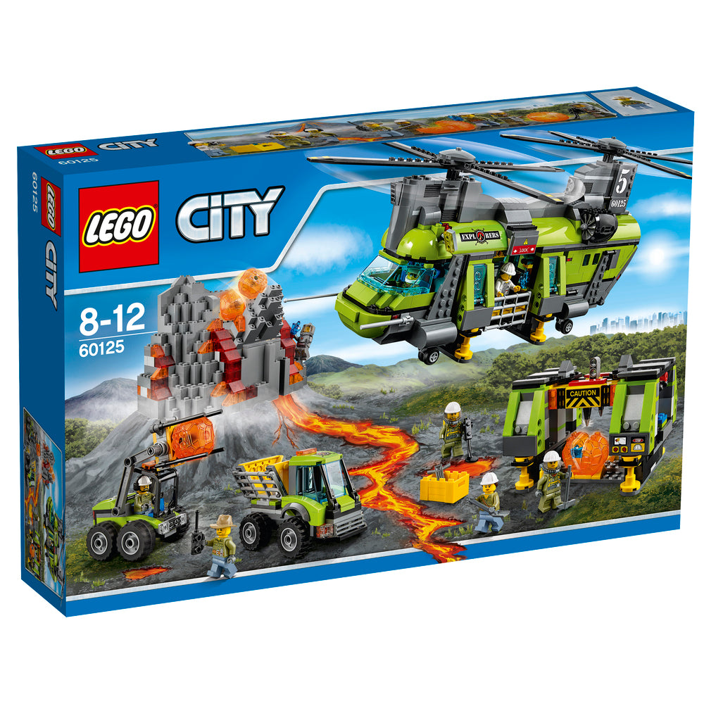 60125 LEGO CITY VOLCANO EXPLORERS VULKAN – FRAGTHELIKOPTER