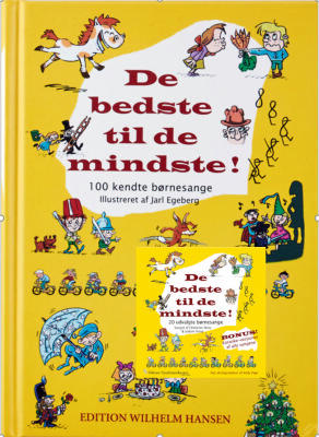 De bedste til de mindste - BOG og CD (sampak)