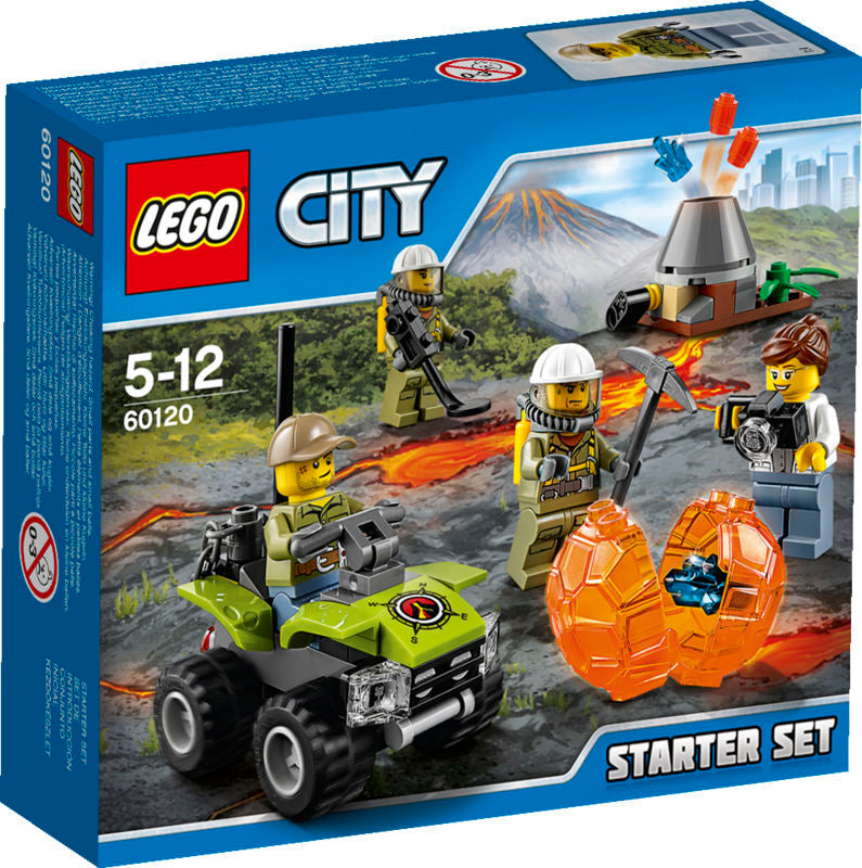60120 LEGO CITY VULKAN STARTSÆT