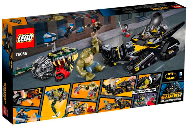 76055 LEGO SUPER HEROES BATMAN KILLER CROC KAMP