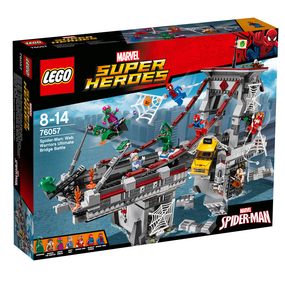 76057 LEGO SUPER HEROES SPIDER-MAN: EDDERKOPPEKRIGER