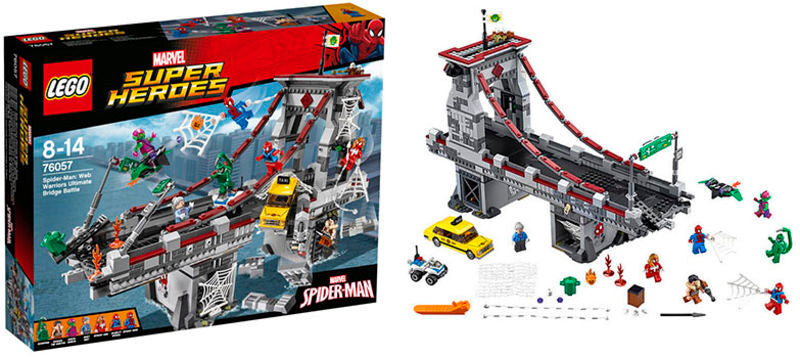 76057 LEGO SUPER HEROES SPIDER-MAN: EDDERKOPPEKRIGER
