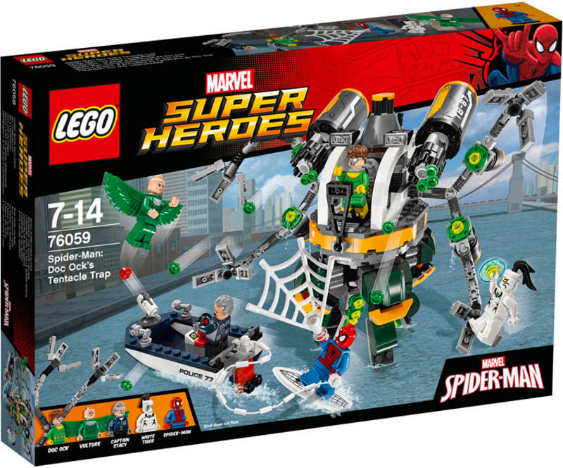 76059 LEGO SUPER HEROES SPIDERMAN DOC OCKS TENTAKELFÆLDE