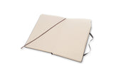 Notesbog Moleskine large sort m/240 prikket ark hard cover