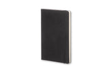 Notesbog Moleskine large sort m/240 prikket ark hard cover