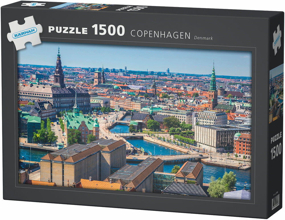 PUSLESPIL KØBENHAVN 1500 BRIKKER