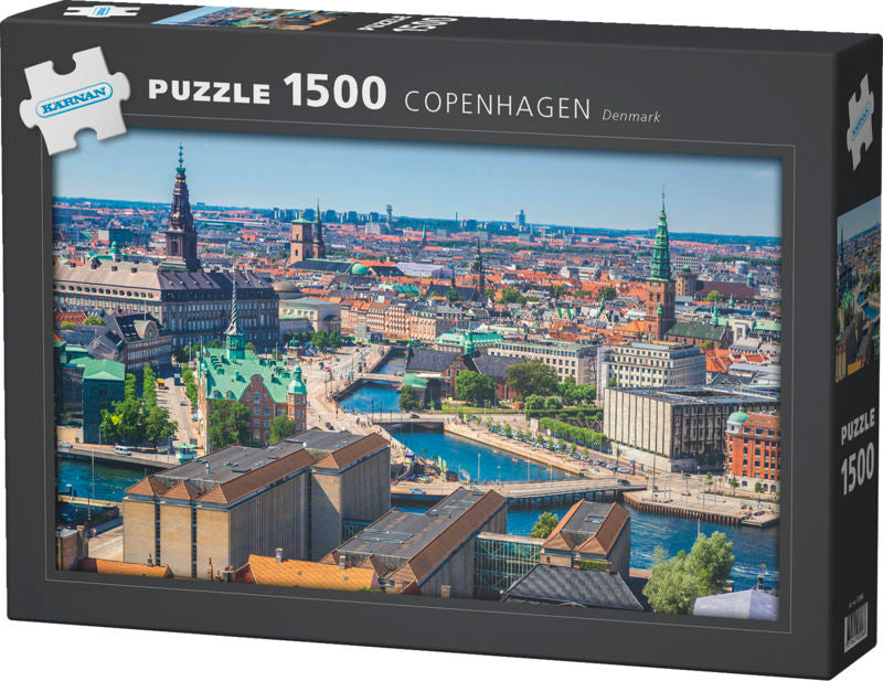 PUSLESPIL KØBENHAVN 1500 BRIKKER